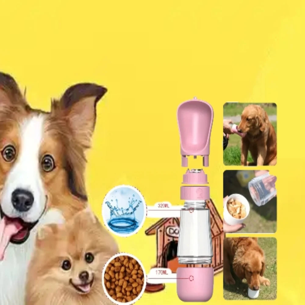 Portable Collapsible Dog Water Bowl - Leak-Proof Travel Cup for Hiking, Camping & Outdoor Adventures